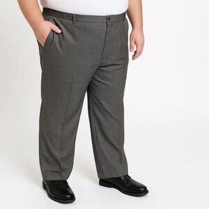 Kenneth Cole New York Mens Dress Pants 38x32‎ Gray Classic Fit 38x32
